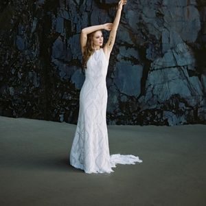 Wilderly Bridal style F116-Marlowe size 8 Ivory